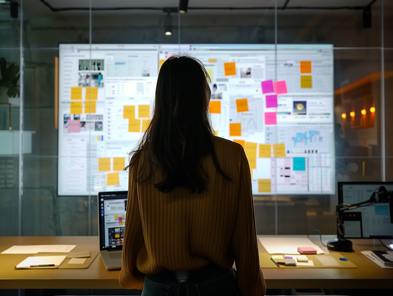 Équipe de conseillers financiers collaborant dans un bureau moderne